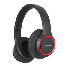 Lumiford Hd60 Over-ear Wireless Headphones With Built-in Mic (Black)
